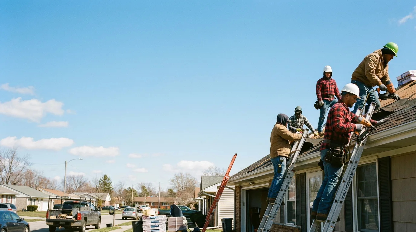 Roofing in Roachdale, IN near me
